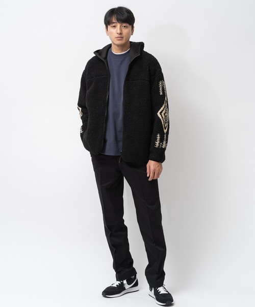 PENDLETON(ペンドルトン)の「【 PENDLETON / ペンドルトン 】 BOAZIP HOODIE ジップ パーカー 2475-9016 MNY(ブルゾン・メンズ・アイボリー/ブラック/ネイビー・MEDIUM/LARGE)」の8枚目の写真