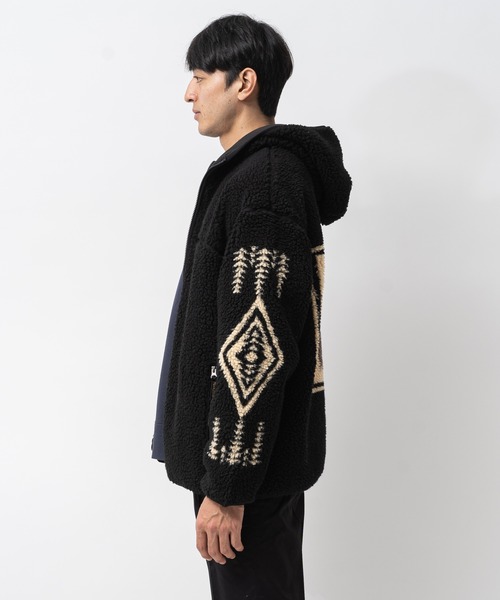 PENDLETON(ペンドルトン)の「【 PENDLETON / ペンドルトン 】 BOAZIP HOODIE ジップ パーカー 2475-9016 MNY(ブルゾン・メンズ・アイボリー/ブラック/ネイビー・MEDIUM/LARGE)」の9枚目の写真