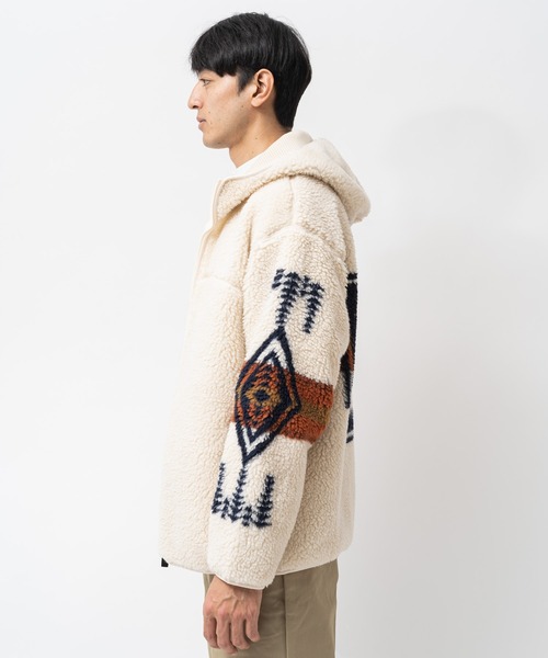 PENDLETON(ペンドルトン)の「【 PENDLETON / ペンドルトン 】 BOAZIP HOODIE ジップ パーカー 2475-9016 MNY(ブルゾン・メンズ・アイボリー/ブラック/ネイビー・MEDIUM/LARGE)」の12枚目の写真