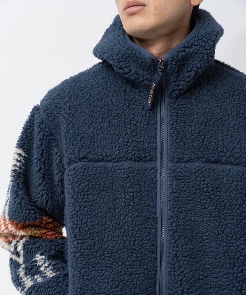 PENDLETON(ペンドルトン)の「【 PENDLETON / ペンドルトン 】 BOAZIP HOODIE ジップ パーカー 2475-9016 MNY(ブルゾン・メンズ・アイボリー/ブラック/ネイビー・MEDIUM/LARGE)」の14枚目の写真