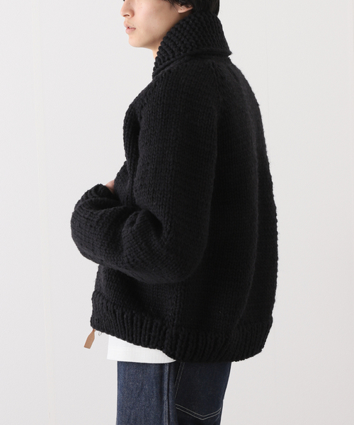 KANATA(カナタ)の「【KANATA × JOURNAL STANDARD / カナタ】別注カウチンセーター(カーディガン/ボレロ・メンズ・ベージュ・44/46)」の10枚目の写真