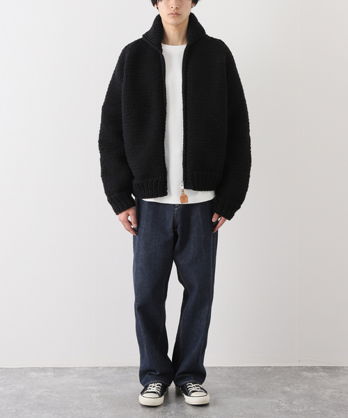 KANATA(カナタ)の「【KANATA × JOURNAL STANDARD / カナタ】別注カウチンセーター(カーディガン/ボレロ・メンズ・ベージュ・44/46)」の14枚目の写真