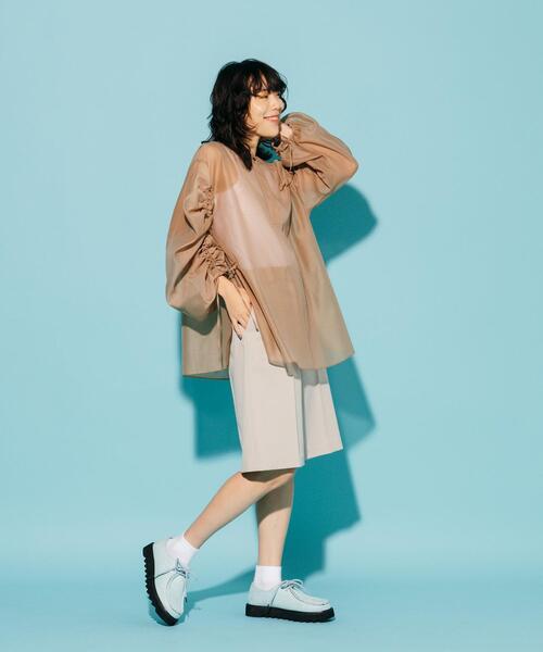 CITEN(シテン)の「<CITEN>シャークソールチロリアンシューズ(ブーツ・レディース・ブラック/ライトブルー・S/M/L)」の4枚目の写真