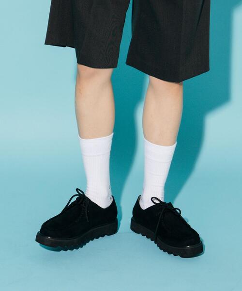 CITEN(シテン)の「<CITEN>シャークソールチロリアンシューズ(ブーツ・レディース・ブラック/ライトブルー・S/M/L)」の6枚目の写真