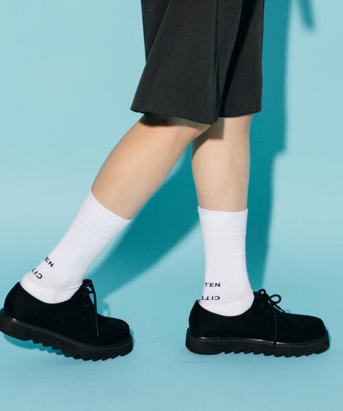 CITEN(シテン)の「<CITEN>シャークソールチロリアンシューズ(ブーツ・レディース・ブラック/ライトブルー・S/M/L)」の7枚目の写真