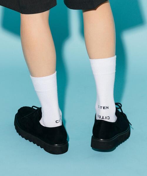 CITEN(シテン)の「<CITEN>シャークソールチロリアンシューズ(ブーツ・レディース・ブラック/ライトブルー・S/M/L)」の8枚目の写真