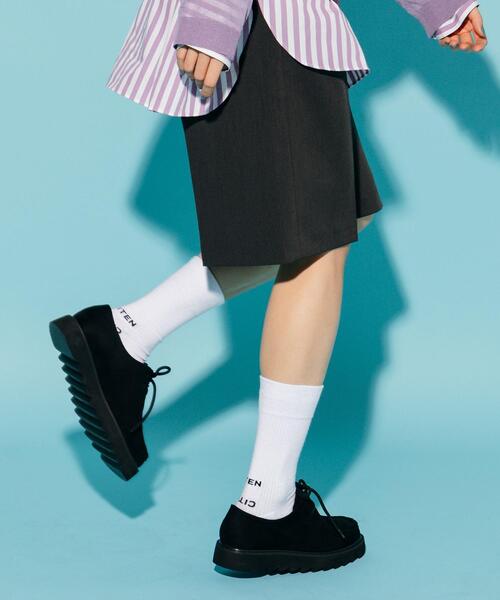 CITEN(シテン)の「<CITEN>シャークソールチロリアンシューズ(ブーツ・レディース・ブラック/ライトブルー・S/M/L)」の9枚目の写真