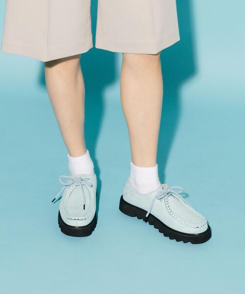 CITEN(シテン)の「<CITEN>シャークソールチロリアンシューズ(ブーツ・レディース・ブラック/ライトブルー・S/M/L)」の10枚目の写真