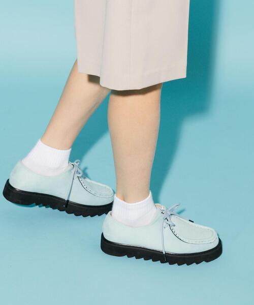 CITEN(シテン)の「<CITEN>シャークソールチロリアンシューズ(ブーツ・レディース・ブラック/ライトブルー・S/M/L)」の11枚目の写真