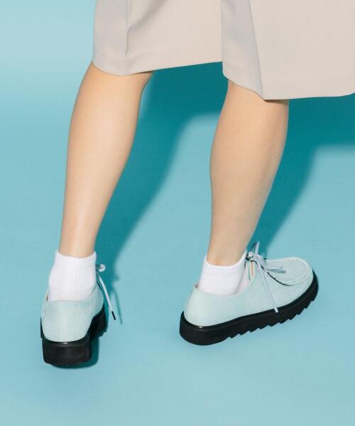 CITEN(シテン)の「<CITEN>シャークソールチロリアンシューズ(ブーツ・レディース・ブラック/ライトブルー・S/M/L)」の12枚目の写真