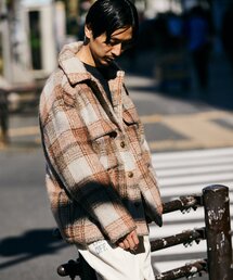 JOURNAL STANDARD | シャギー チェック CPOシャツ(その他アウター)