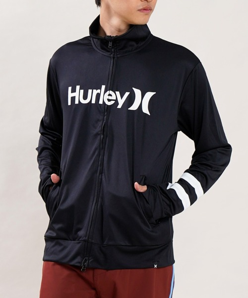 Hurley フルジップフード付きラッシュガード水着ズボン２点 Hurley （ハーレー）の「Hurley/ハーレー ラッシュガード