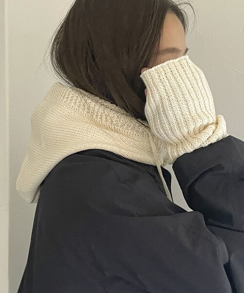 fredy emue（フレディエミュ）の「コットンアームカバー（アームカバー・レディース・ライトグリーン/キナリ/ブラウン・FREE）」の18枚目の写真