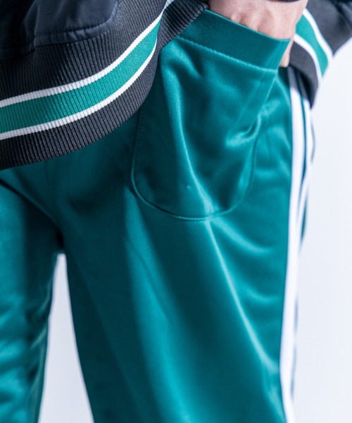 NYLAUS(ナイラス)の「トリコット カラージャージ サイドライン トラックパンツ(その他パンツ・メンズ・ブルー/レッド/ブラック/グリーン・L/LL/M)」の10枚目の写真