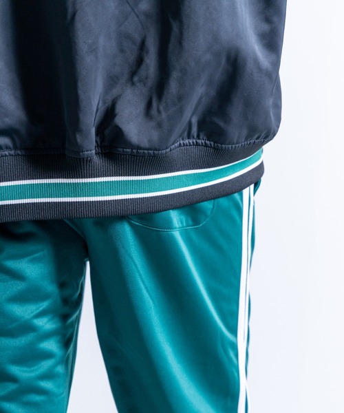 NYLAUS(ナイラス)の「トリコット カラージャージ サイドライン トラックパンツ(その他パンツ・メンズ・ブルー/レッド/ブラック/グリーン・L/LL/M)」の9枚目の写真