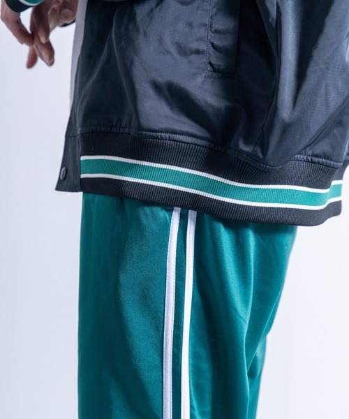 NYLAUS(ナイラス)の「トリコット カラージャージ サイドライン トラックパンツ(その他パンツ・メンズ・ブルー/レッド/ブラック/グリーン・L/LL/M)」の8枚目の写真