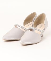 Kana | ビジュー ストラップ ポインテッドトゥ パンプス(パンプス)