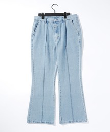 THISIS（ディスイズ）の「12oz デニム セミフレアパンツ（デニムパンツ）」