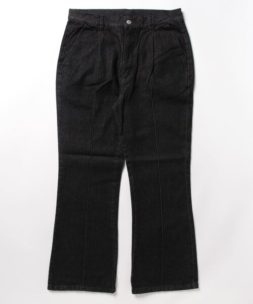 THISIS(ディスイズ)の「12oz デニム セミフレアパンツ(デニムパンツ・メンズ・ブラック/インディゴブルー/ケミカルウォッシュ/ブラック系その他/ブルー系その他・LARGE/MEDIUM/X-LARGE)」の11枚目の写真