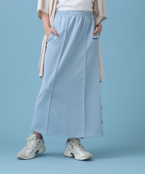 AVIREX（アヴィレックス）の「《WEB&DEPOT限定》TRACK SKIRT/ トラックスカート（スカート・レディース・オリーブ/ブラック/ライトブルー・FREE）」の16枚目の写真