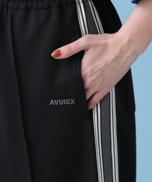 AVIREX（アヴィレックス）の「《WEB&DEPOT限定》TRACK SKIRT/ トラックスカート（スカート・レディース・オリーブ/ブラック/ライトブルー・FREE）」の8枚目の写真