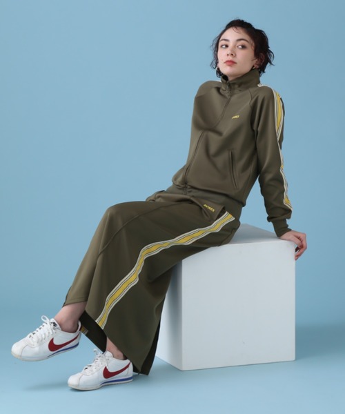 AVIREX（アヴィレックス）の「《WEB&DEPOT限定》TRACK SKIRT/ トラックスカート（スカート・レディース・オリーブ/ブラック/ライトブルー・FREE）」の14枚目の写真