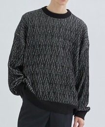 LiNoH | DISTORTION CREW NECK KNIT(ニット/セーター)