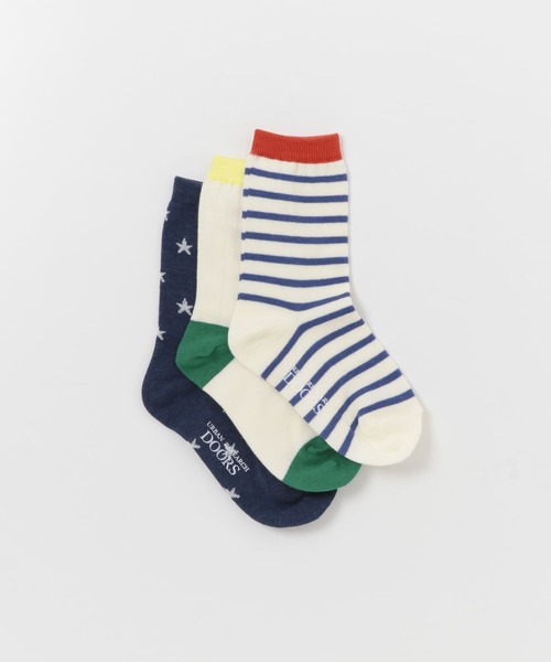 URBAN RESEARCH DOORS（アーバンリサーチドアーズ）の「パックソックス(KIDS)（ソックス/靴下・キッズ・ブルー系その他/ピンク系その他・16-18/19-21cm）」の9枚目の写真