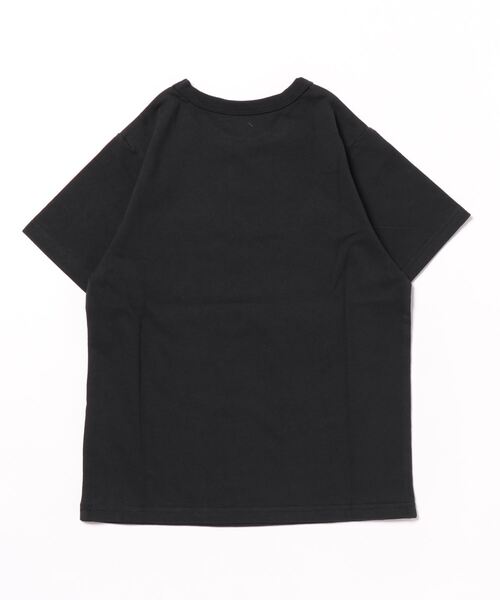 CONVERSE（コンバース）の「CONVERSE/コンバース　キッズ　半袖クルーTシャツ（Tシャツ/カットソー・キッズ・ブラック/オフホワイト/杢グレー/イエロー/サックスブルー・140/150/160/130）」の6枚目の写真