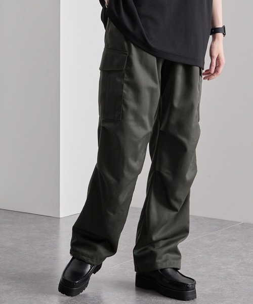 極太　BDU TROUSERS カーゴパンツ　軍パン　ワイドパンツ 極太BDU TROUSERS カーゴパンツ軍パンワイドパンツ