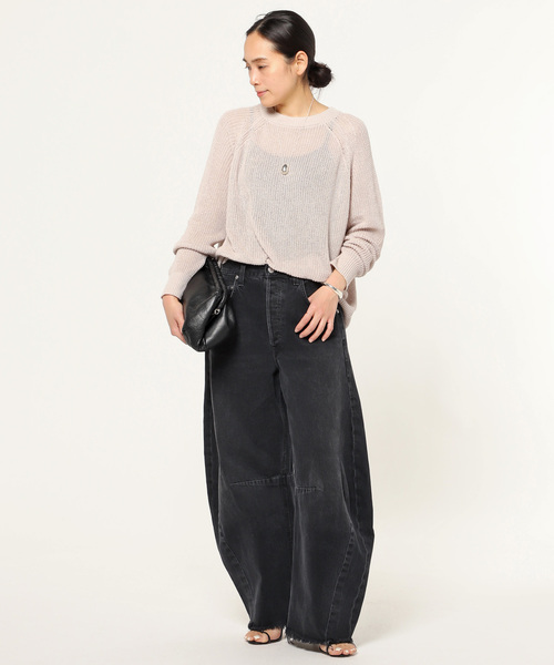 Citizens of humanity（シチズンズオブヒューマニティー）の「【CITIZENS OF HUMANITY】Horseshoe Jean(BLACK)（デニムパンツ・レディース・ブラック系その他・28/26/27/25）」の4枚目の写真