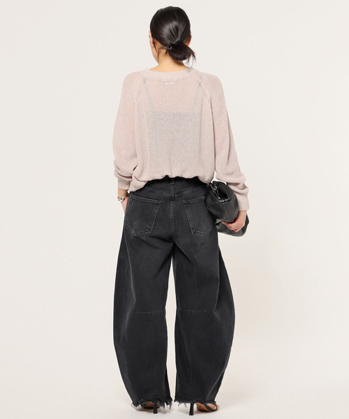 Citizens of humanity（シチズンズオブヒューマニティー）の「【CITIZENS OF HUMANITY】Horseshoe Jean(BLACK)（デニムパンツ・レディース・ブラック系その他・28/26/27/25）」の6枚目の写真