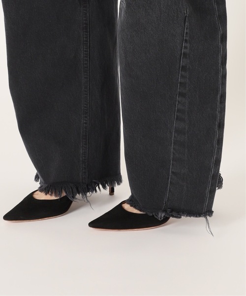 Citizens of humanity HORSESHOE JEAN ブラック Citizens of Humanity Horseshoe High Rise Jeans in Andreas