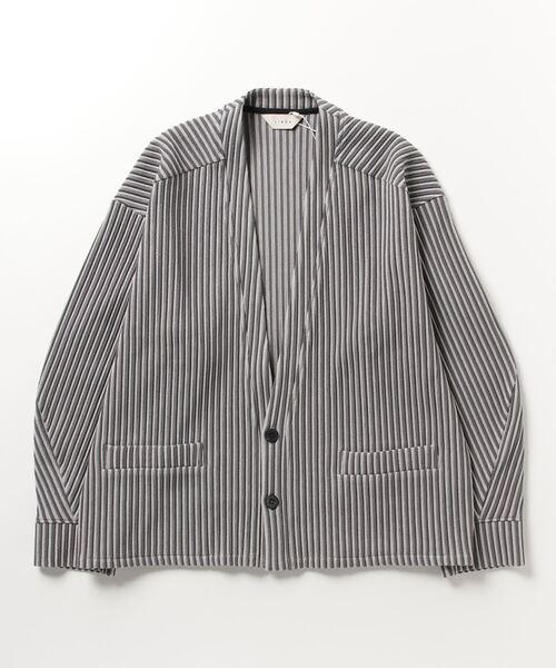 Jieda（ジエダ）の「STRIPE SHIRT CARDIGAN（カーディガン/ボレロ