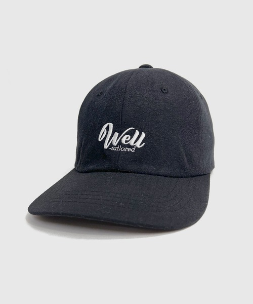 Well-Tailored(ウェルテイラード)の「Well-Tailored 6PANEL ベースボール キャップ WL(キャップ・メンズ・ベージュ/スミクロ/ブラック・FREE)」の1枚目の写真