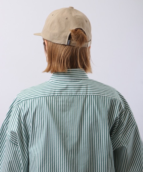 Well-Tailored(ウェルテイラード)の「Well-Tailored 6PANEL ベースボール キャップ WL(キャップ・メンズ・ベージュ/スミクロ/ブラック・FREE)」の9枚目の写真