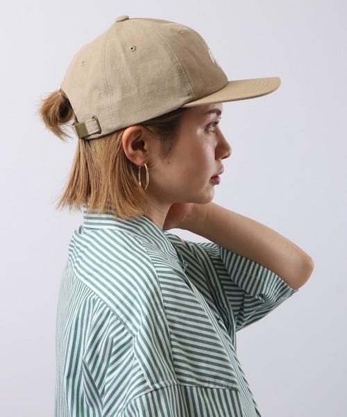 Well-Tailored(ウェルテイラード)の「Well-Tailored 6PANEL ベースボール キャップ WL(キャップ・メンズ・ベージュ/スミクロ/ブラック・FREE)」の7枚目の写真