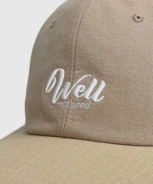 Well-Tailored(ウェルテイラード)の「Well-Tailored 6PANEL ベースボール キャップ WL(キャップ・メンズ・ベージュ/スミクロ/ブラック・FREE)」の13枚目の写真