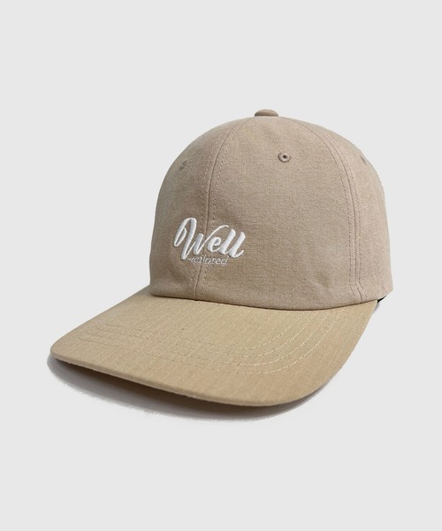 Well-Tailored(ウェルテイラード)の「Well-Tailored 6PANEL ベースボール キャップ WL(キャップ・メンズ・ベージュ/スミクロ/ブラック・FREE)」の10枚目の写真