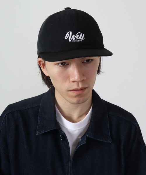 Well-Tailored(ウェルテイラード)の「Well-Tailored 6PANEL ベースボール キャップ WL(キャップ・メンズ・ベージュ/スミクロ/ブラック・FREE)」の21枚目の写真