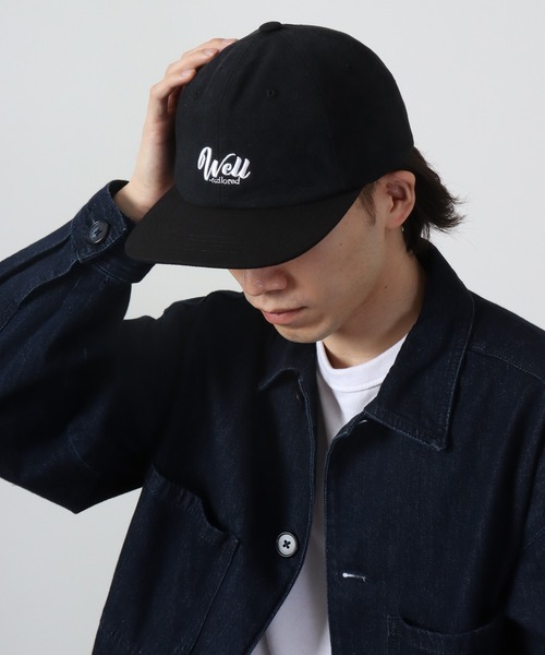 Well-Tailored(ウェルテイラード)の「Well-Tailored 6PANEL ベースボール キャップ WL(キャップ・メンズ・ベージュ/スミクロ/ブラック・FREE)」の22枚目の写真