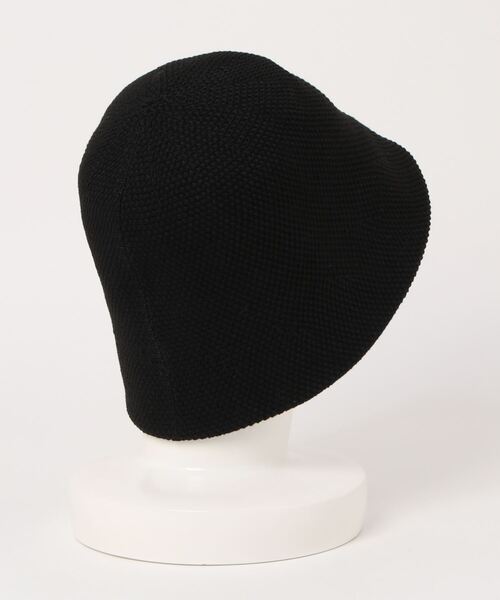 one wayザッカ（ワンウェイザッカ）の「サマーニットサーモハット（ハット・レディース・ホワイト/ライトブラウン/ブラック/グリーン・FREE）」の5枚目の写真