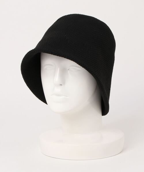 one wayザッカ（ワンウェイザッカ）の「サマーニットサーモハット（ハット・レディース・ホワイト/ライトブラウン/ブラック/グリーン・FREE）」の19枚目の写真