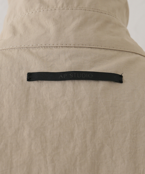 AP STUDIO（エーピーストゥディオ）の「《追加》Basic ナイロントレンチコート（トレンチコート・レディース・ベージュ・38/36）」の9枚目の写真