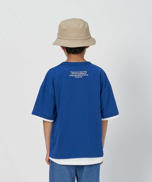 MPS(エムピーエス)の「【MPS】吸水速乾ポケットTシャツ(Tシャツ/カットソー・キッズ・ブラック/ブルー・150/105/160/120/130/140)」の12枚目の写真