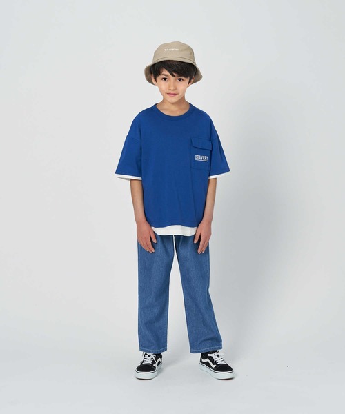 MPS(エムピーエス)の「【MPS】吸水速乾ポケットTシャツ(Tシャツ/カットソー・キッズ・ブラック/ブルー・150/105/160/120/130/140)」の13枚目の写真