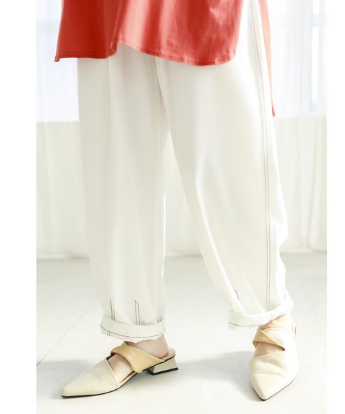 OSMOSIS（オズモーシス）の「サーカスパンツ（その他パンツ・レディース・カーキ/ブラック/グレー/ホワイト・ONE SIZE）」の2枚目の写真