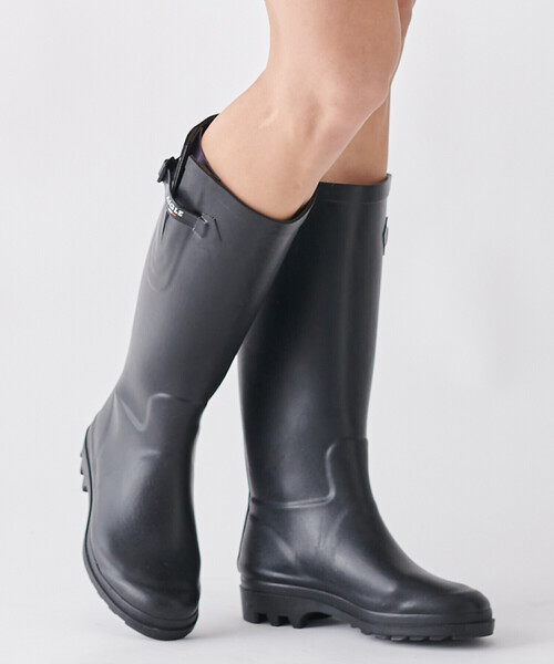 AIGLE(エーグル)の「AIGLE | エーグランティーヌ ラバーブーツ WOMEN(レインシューズ・レディース・ブラック・37/36/38)」の1枚目の写真