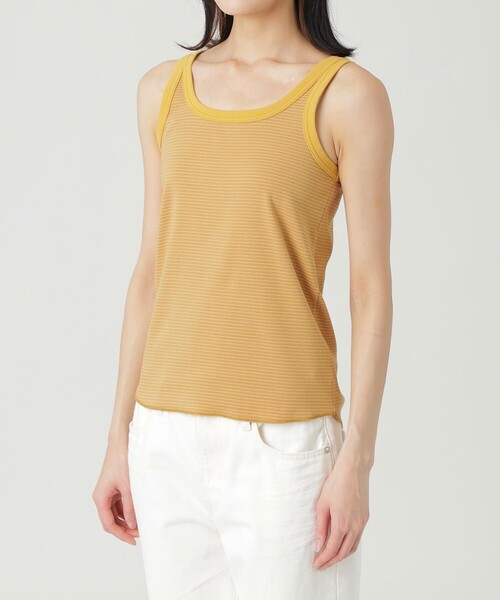 LOVELESS（ラブレス）の「フライスボーダータンクトップ（タンクトップ・レディース・グリーン系その他3/ブルー系その他4/イエロー系その他2・36）」の5枚目の写真