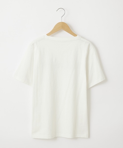 Anss.me（アンスミー）の「【Anss.me】ゴシックロゴプリントTシャツ（Tシャツ/カットソー・レディース・ホワイト×ブラック/ブラック/ホワイト×ネイビー/チャコール/ネイビー・FREE）」の12枚目の写真